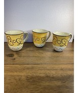 Starbucks 2002 Barista Hand Painted In Italy Yellow Leaf Mug  16 Ounces ... - $17.00