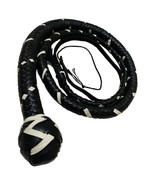 6 Feet Indiana Jones Style Bullwhip Handmade 12-Strand Genuine Leather Whip - $1,212.27 MXN