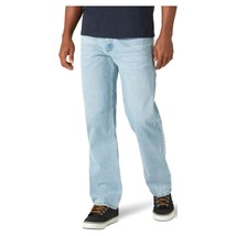 Wrangler Men&#39;s Jeans Five Star Relaxed Fit Flex 44x30 Light Wash Denim - NWT - £11.55 GBP