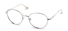NEW Thin &amp; Light QUILL Brown &amp; Silver CLEO Eyeglasses 50/18/145 with Case - $69.25