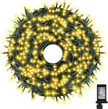 Bright Christmas Lights Outdoor 800 LED Christmas String Lights 327ft 8 Modes Ti - £82.39 GBP