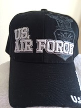 US Air Force &amp; Seal Shadow on a Black Ballcap - £15.98 GBP