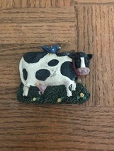 Cow Magnet-RARE VINTAGE COLOLECTIBLE-SHIPS SAME BUSINESS DAY - $14.21