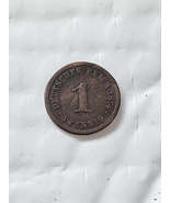 1874 D German Empire 1 Pfennig Very Good - €0,85 EUR 1874 D German Empire 1 Pfennig Very Good - €0,85 EUR