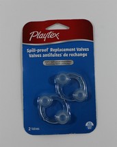 Playtex Spill- Proof Replacement Valves 2 Pack Sippy Cup - £7.43 GBP