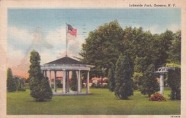 Geneva New York NY Lakeside Park 1943 Postcard C30 - £2.39 GBP