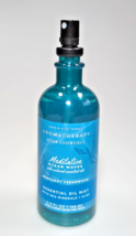 Bath &amp; Body Works Aromatherapy Meditative Ocean Waves Bergamot Oil Mist NEW - £15.97 GBP