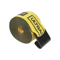 Winch Strap with Flat Hook - 5,400-Lb. Capacity 4-In. X 30-Ft. - Yellow ... - $17.00
