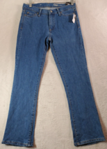 Gap Jeans Womens Size 26 Blue Denim Cotton Pockets Mid Rise Straight Leg... - £15.47 GBP
