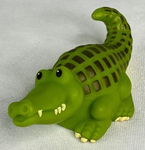 Fisher Price Little People ALLIGATOR GREEN ZOO Noah&#39;s ARK Crocodile - $5.38