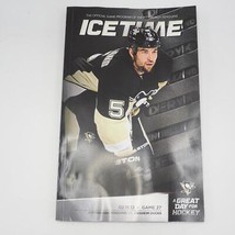 Pittsburgh Penguins Anaheim Ducks Ice Time Game Program February 15 2012 - £24.50 GBP