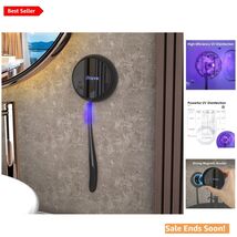 Toothbrush Sanitizer Holder with UV Disinfection | Wall-Mount &amp; Portable... - $29.65