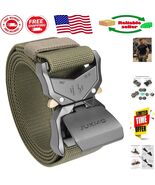 1.5&quot; Durable Nylon Tactical Belt with Quick Release Buckle - Men&#39;s Outdo... - $55.93 CAD