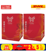 2 Box Itsuki Kenko Red Pepper &amp; Herbal Foot Pads Patch Detoxifying DHL E... - £59.08 GBP