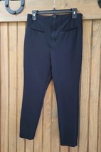 FREE PEOPLE  Elena High Rise Skinny Pants size 10 Black 993246 MSRP $98 - $396.91 MXN