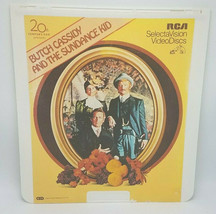 Butch Cassidy &amp; The Sundance Kid Rca Selectavision Video Disc Ced - £3.47 GBP