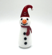 New!! Winter &amp; Christmas Collection &amp; Murano Glass Handcrafted Snowman F... - £21.99 GBP