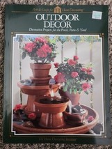 Outdoor Decor Decorative Projects For Porch Patio Yard 1996 Home Decorating - £6.99 GBP