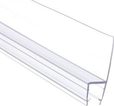 79&quot; Shower Door Side Seal Strip for 1/4 inch Frameless Glass Shower Door... - $48.99