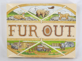 Fur Out 1987 Trap Trapping Board Game 100% Complete Excellent Plus Condi... - $39.82