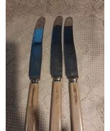Antique LOT OF 3 Butter Knives Stainless  Helle Norge(Norway) Rustfri - $457.05 MXN