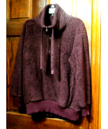 Burgandy fleece jacket - €11,37 EUR