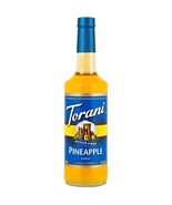 Torani Sugar Free Pineapple Syrup, 750 mL Glass Bottle - $366.17 MXN