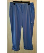 EXCELLENT WOMENS CHICO&#39;S ZENERGY PERIWINKLE BLUE PULL ON PANT W/ POCKETS... - $500.23 MXN