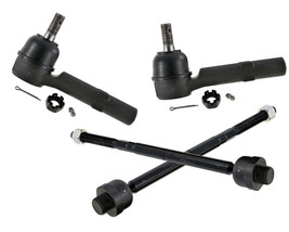 4 Pcs Steering Ends Kit Tie Rods For Cadillac Escalade ESV 6.2L Luxury Sport New - £37.26 GBP