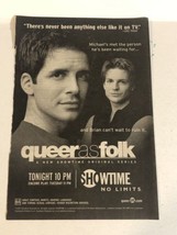 Queer As Folk  Tv Guide Print Ad Hal Sparks TPA8 - £4.64 GBP