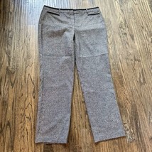 Zac &amp; Rachel Women Pants Sz 16 Gray Black Heather Stretch 37x29.5 Dress Casual - £10.02 GBP