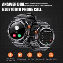 Smart Watches for Men, Bluetooth Call Receive Dial, 1.39&quot; Rugged Smartwatch - $46.34