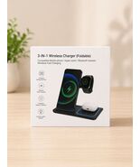3-IN-1 Foldable Wireless Charger for iPhone Watch AirPods Rapid Charging - $33.06