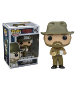 Funko Pop! Television: Stranger Things - Hopper with Donut #512 - $156.04 MXN