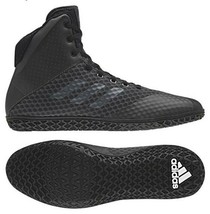 Adidas | Mat Wizard 4 Youth | Carbon Black | Wrestling Shoes | CLOSEOUT SALE! - £60.45 GBP