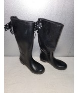 Womans Black Rubber Rain Boots Size 7 - Rainboots - $497.55 MXN
