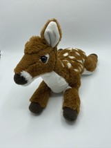 FAO Schwarz Toys &#39;R Us 18&quot; Plush Spotted Fawn Baby Deer 18” Animal - £6.08 GBP