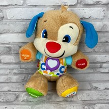 Fisher Price Smart Stages Puppy Dog Plush Baby Educational EUC - £10.86 GBP