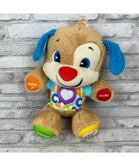 Fisher Price Smart Stages Puppy Dog Plush Baby Educational EUC - £11.06 GBP