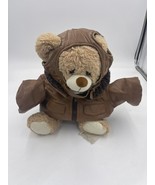 Inter American Brown Cream Bear Plush 16&quot; Stuffed 2013 Pilot bear - £22.17 GBP