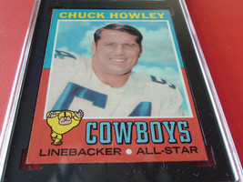 1971 Chuck Howley # 238 Topps Sgc 82 Dallas Cowboys Football !! - $54.99