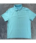 Hickey Freeman Golf Polo Shirt Floral Print Stretch Short Sleeve XL - $34.10 CAD
