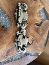 Vintage Brass Drawer Pulls Handles Set of 2 - $18.81