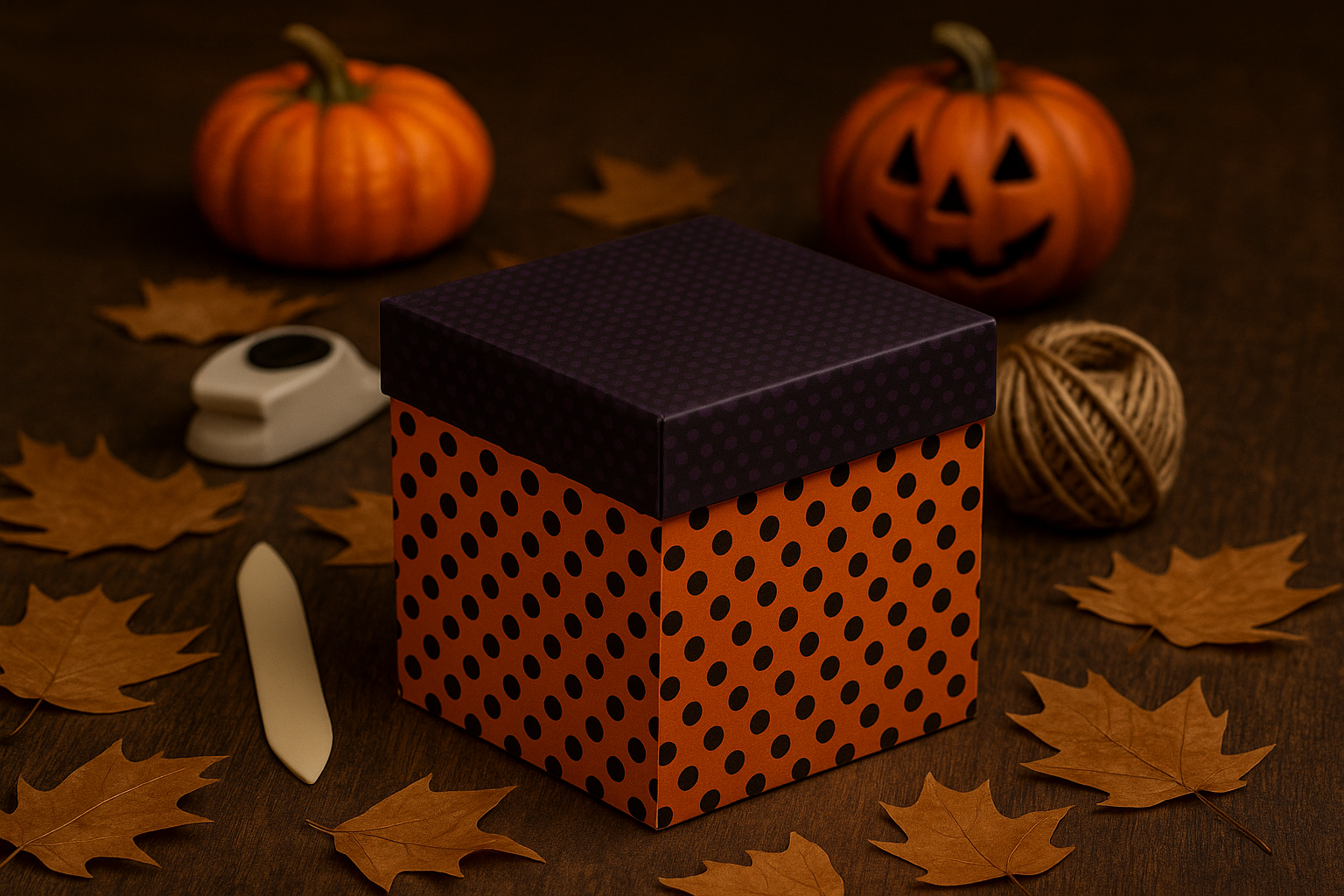 Halloween Polka Dots 2025 - Digital Download 12x12 Seamless Set of 10 De... - $2.00