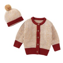 3-24M Baby Newborn Infant Baby Girls Boys  Coats Hooded Ball Top Sweaters Autumn - £61.92 GBP