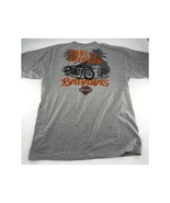 Harley Davidson Bahamas Tshirt Mens Extra Large Gray Short Sleeve Pullover - $33.48 CAD
