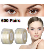 2 Roll 600Pairs Eyelid Sticker Tape Invisible Narrow Wide Double Eye Tra... - £22.83 GBP