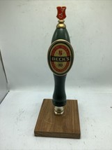 Vtg Beck&#39;s Beer Tap Handle Bremen Germany 1874 Philadelphia 1876 Trophy ... - £28.17 GBP