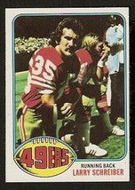 San Francisco 49ers Larry Schreiber 1976 Topps Football Card # 246 Nr Mt - £0.58 GBP