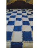 Rag Quilt B/W90 x90 End of Year Inventory Reduction,Was 300.00  Reduced 275.00 - $272.25